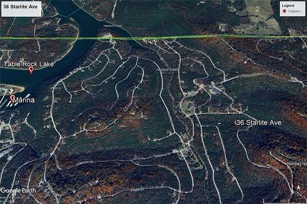 1.16 Acres of Residential Land for Sale in Holiday Island, Arkansas