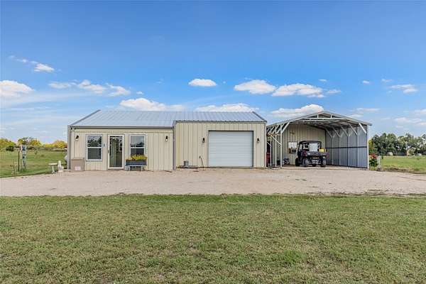 10.8 Acres of Land with Home for Sale in Brashear, Texas