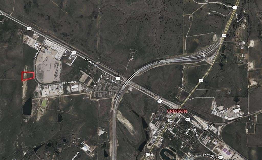 5 Acres of Commercial Land for Sale in Cresson, Texas