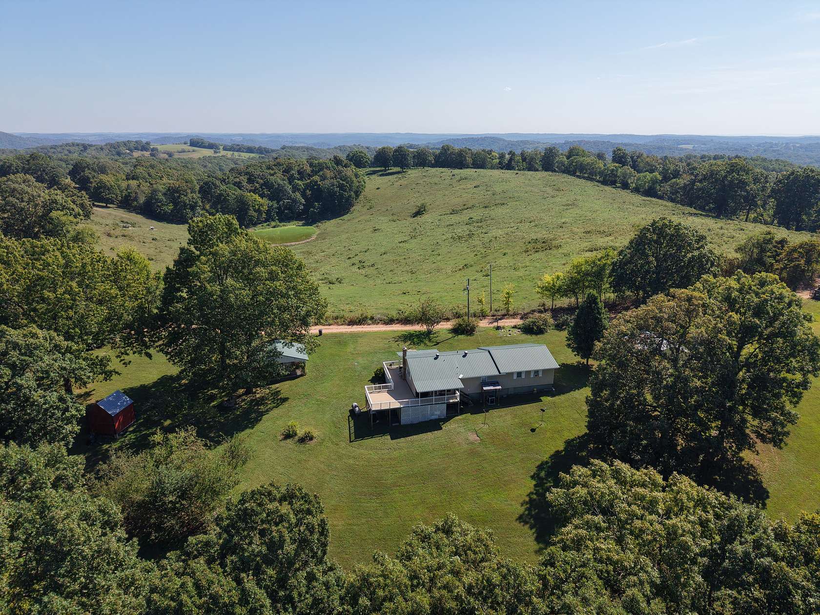 2 Acres of Land with Home for Sale in Mount Pleasant, Arkansas