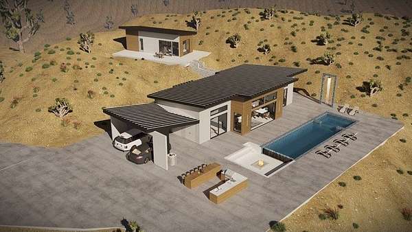 2.44 Acres of Residential Land with Home for Sale in Yucca Valley, California