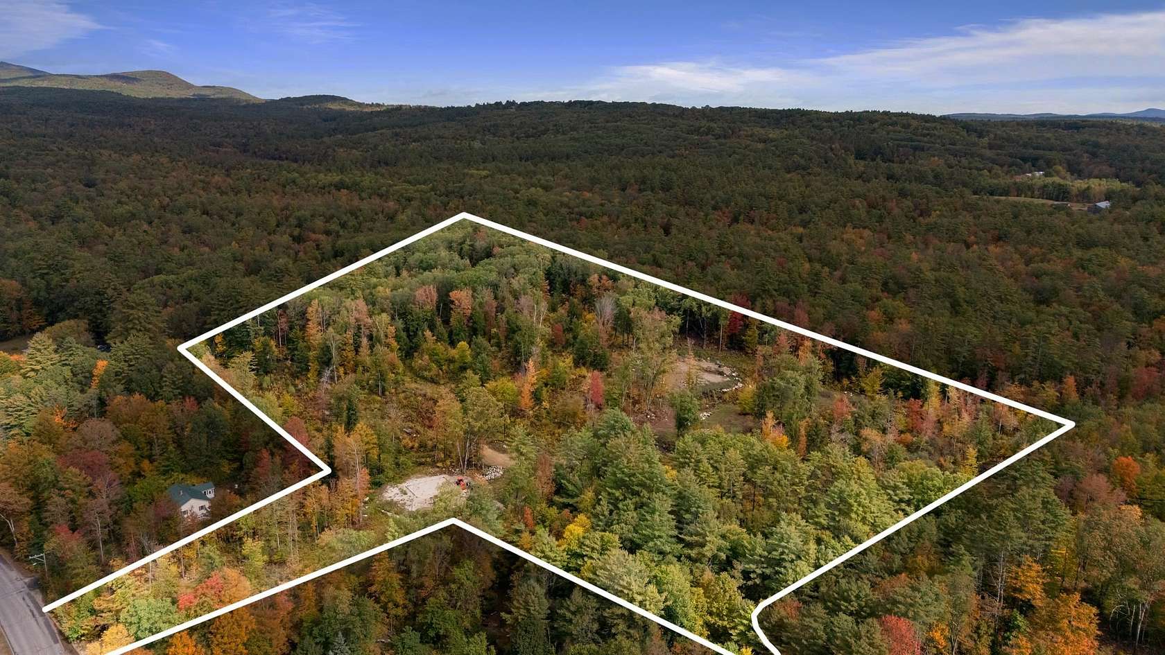 10.6 Acres of Land for Sale in Warner, New Hampshire