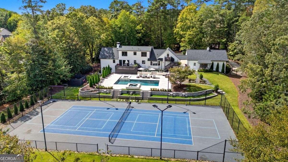 2.22 Acres of Residential Land with Home for Sale in Alpharetta, Georgia