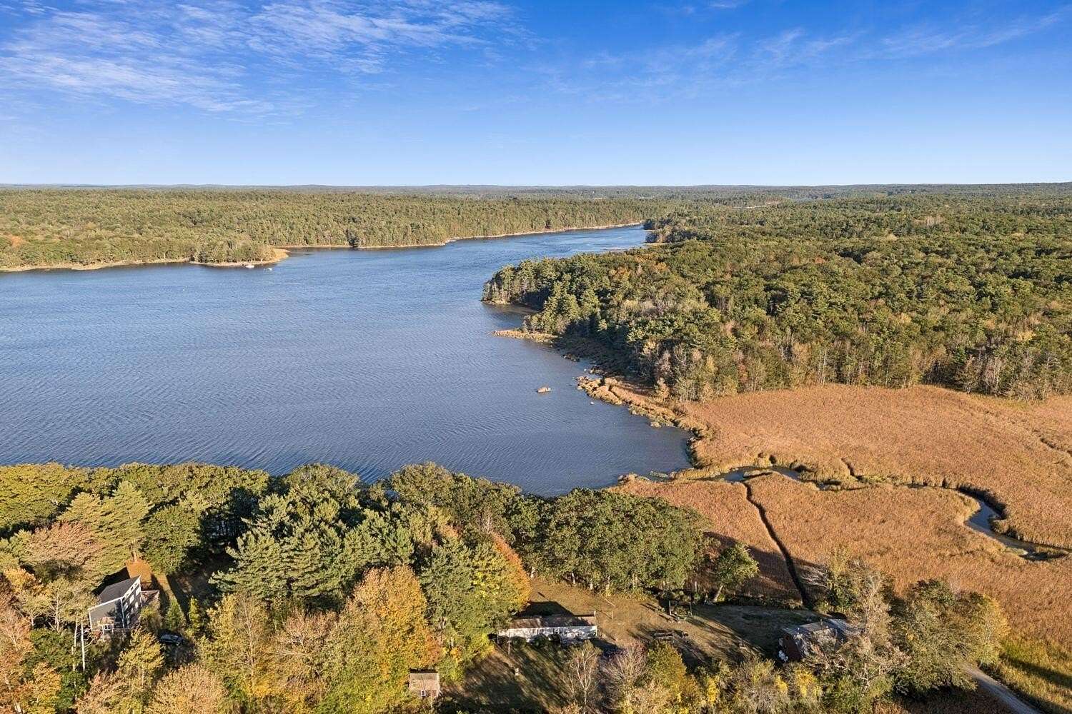 4.4 Acres of Residential Land with Home for Sale in Arrowsic, Maine