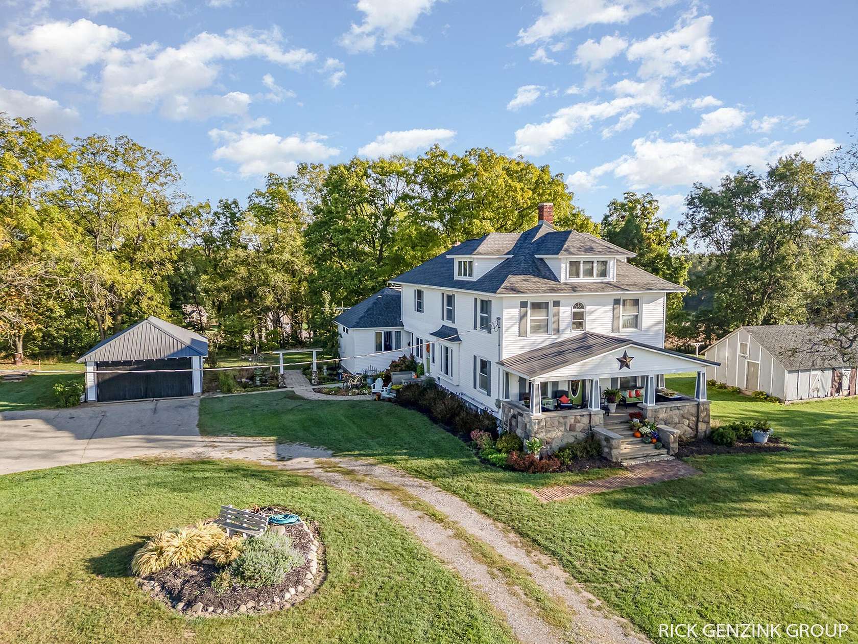 1.6 Acres of Residential Land with Home for Sale in Hamilton, Michigan