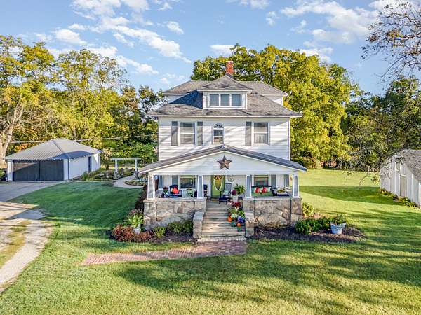 1.6 Acres of Residential Land with Home for Sale in Hamilton, Michigan