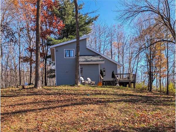 18.8 Acres of Recreational Land with Home for Sale in Maple Plain Town, Wisconsin