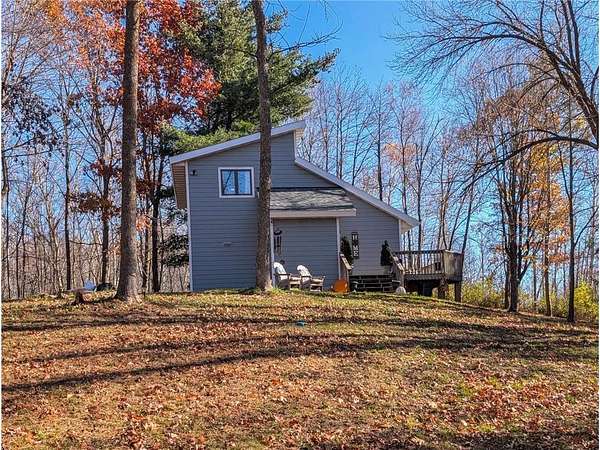 18.8 Acres of Recreational Land with Home for Sale in Maple Plain Town, Wisconsin