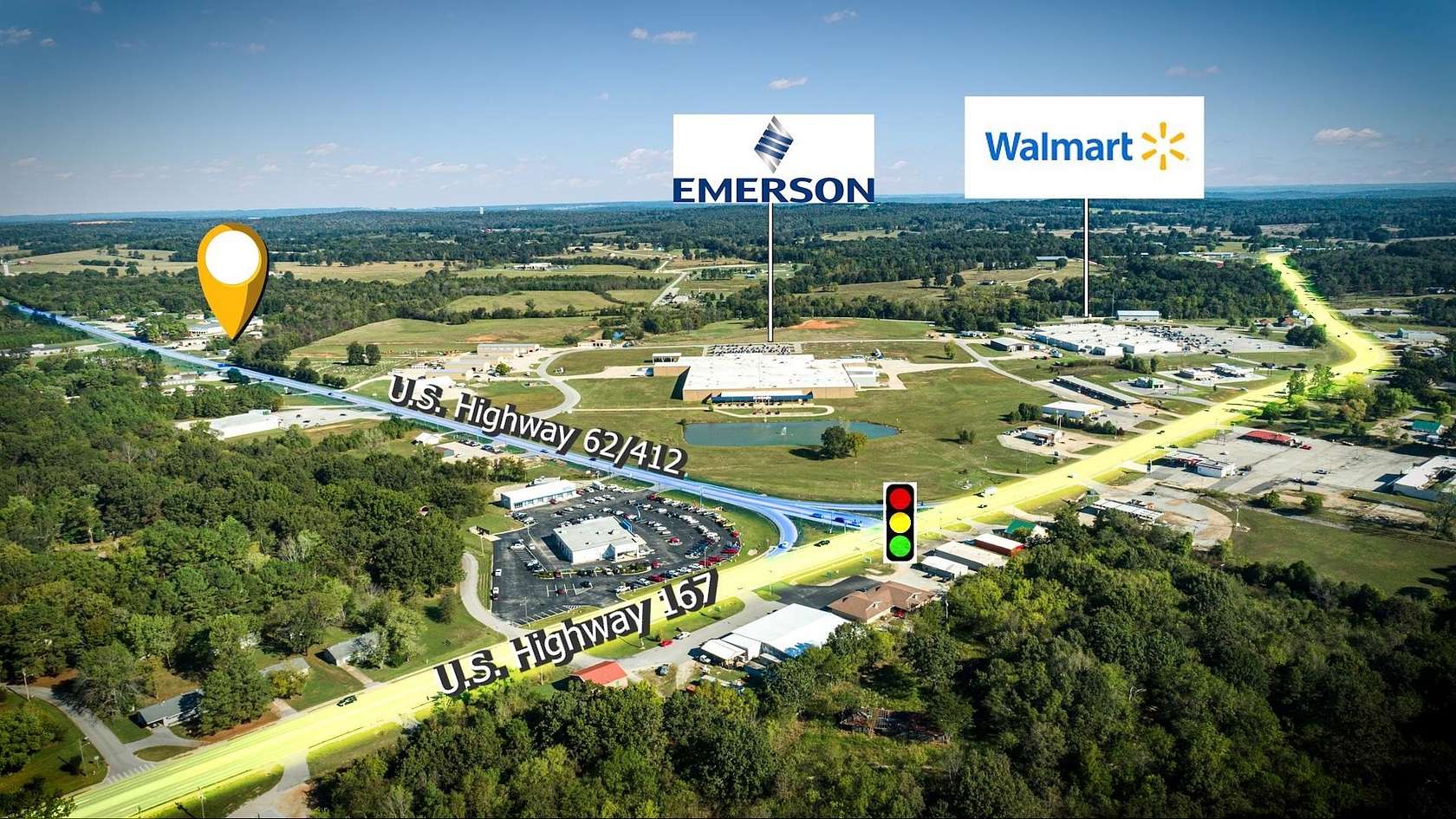 5.37 Acres of Improved Mixed-Use Land for Sale in Ash Flat, Arkansas