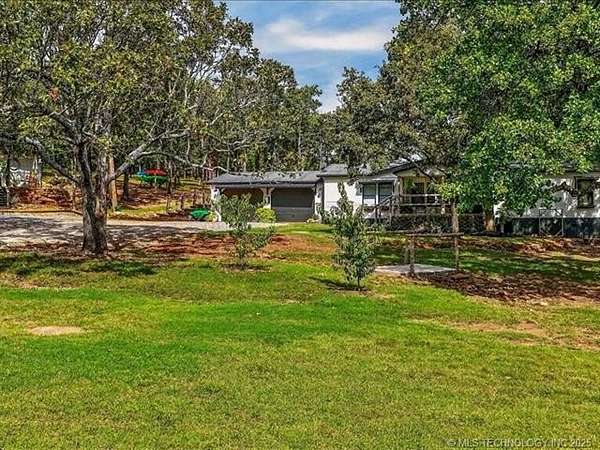 5 Acres of Residential Land with Home for Sale in Sand Springs, Oklahoma