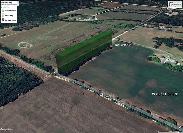 0.9 Acres of Residential Land for Sale in Waldo, Florida