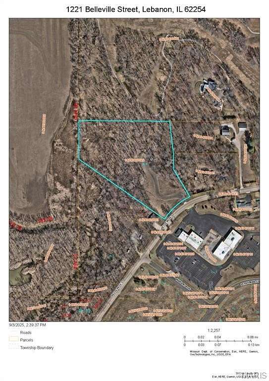 6.46 Acres of Land for Sale in Lebanon, Illinois