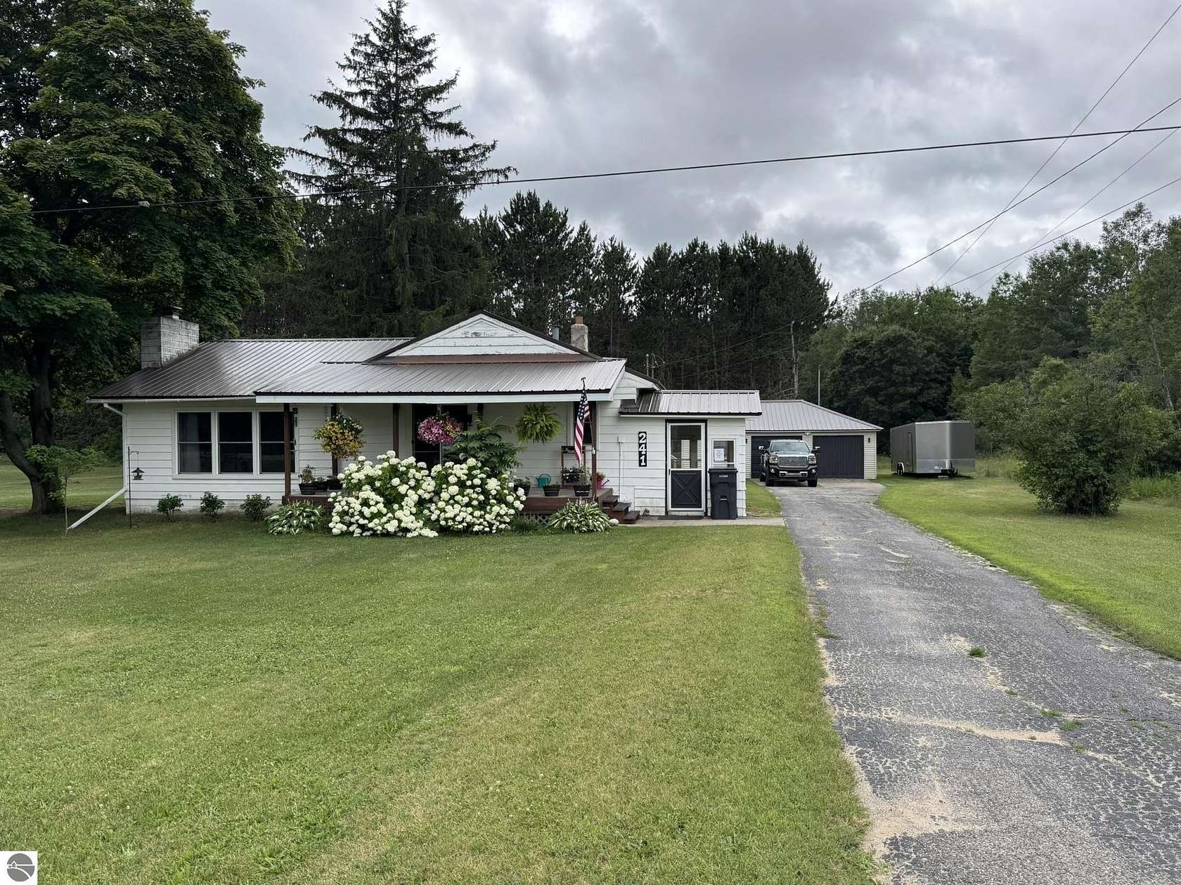 1.77 Acres of Residential Land with Home for Sale in Lake City, Michigan