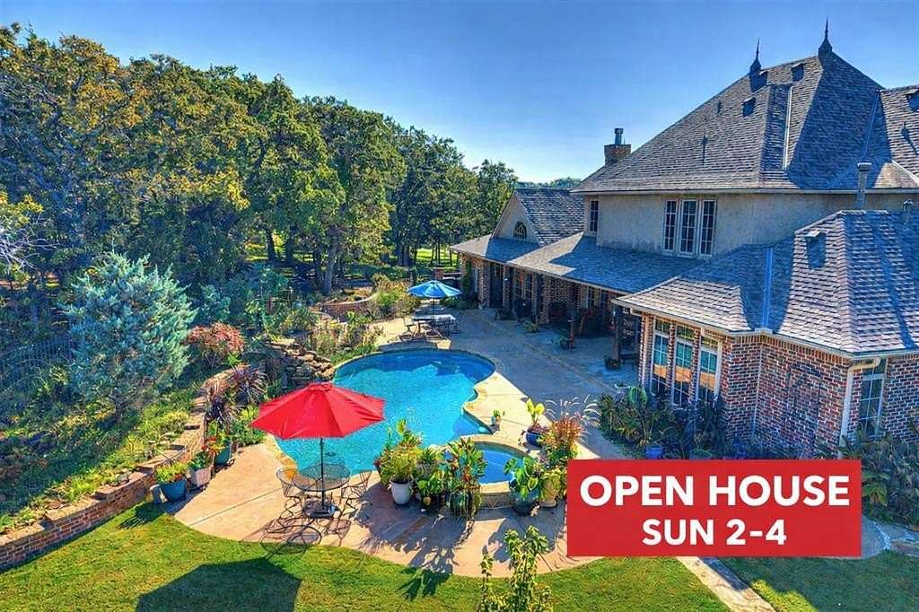 6.7 Acres of Residential Land with Home for Sale in Edmond, Oklahoma