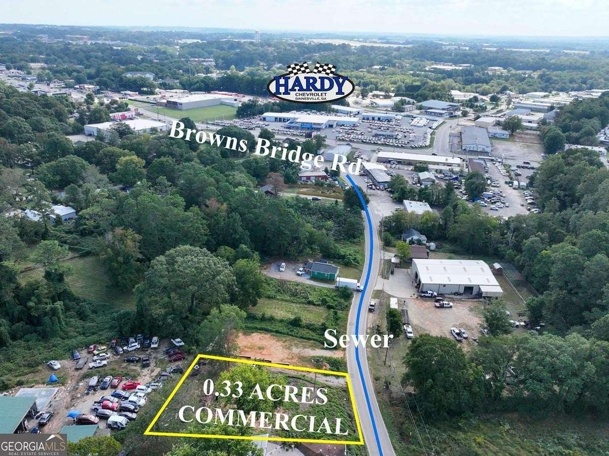 0.33 Acres of Commercial Land for Sale in Gainesville, Georgia