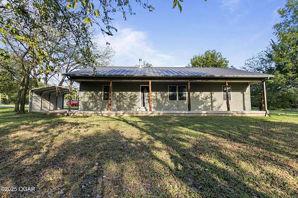 13 Acres of Land with Home for Sale in Carthage, Missouri