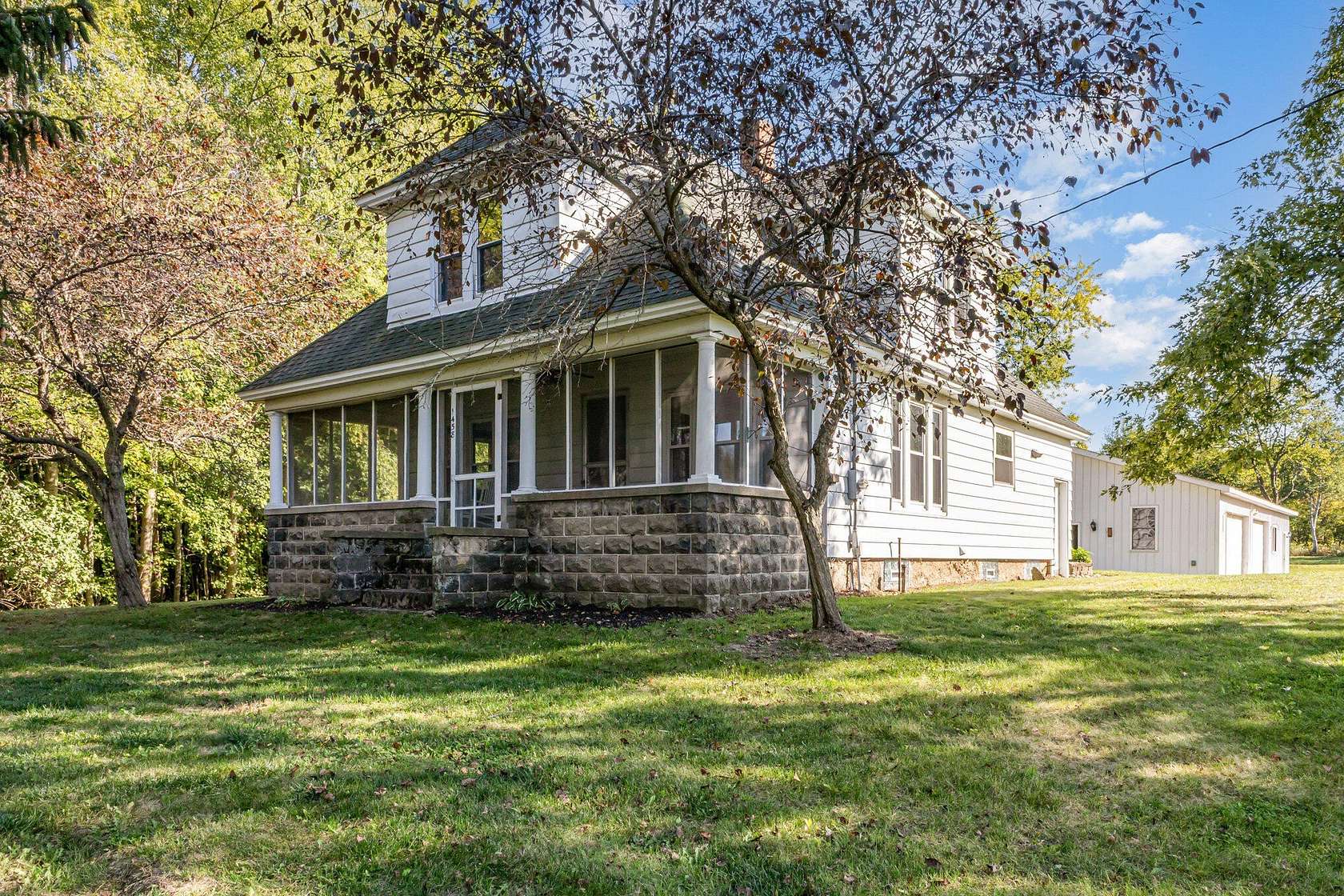 5 Acres of Residential Land with Home for Sale in Conklin, Michigan