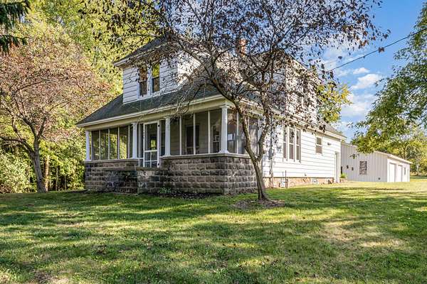 5 Acres of Residential Land with Home for Sale in Conklin, Michigan