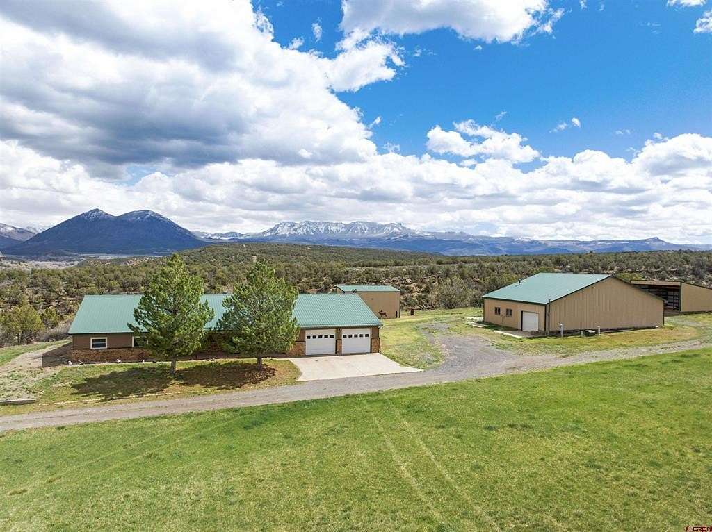 40 Acres of Land with Home for Sale in Crawford, Colorado