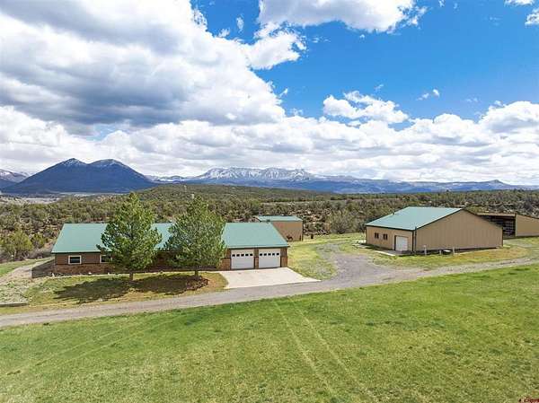 40 Acres of Recreational Land with Home for Sale in Crawford, Colorado