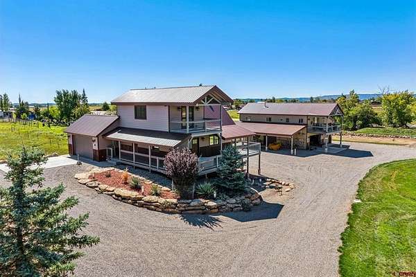 3 Acres of Residential Land with Home for Sale in Durango, Colorado