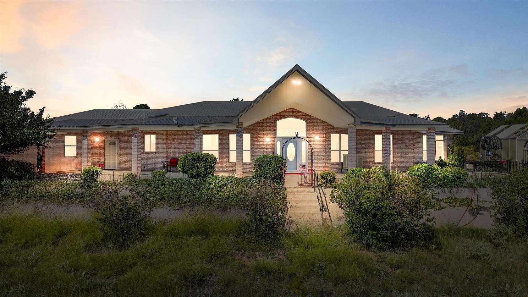 6 Acres of Land with Home for Sale in Edgewood, New Mexico