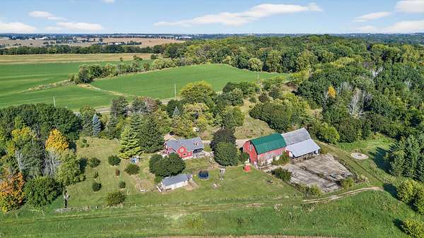 3.83 Acres of Land with Home for Sale in Deerfield, Wisconsin