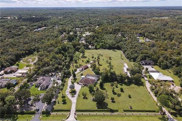 5 Acres of Residential Land with Home for Sale in Naples, Florida