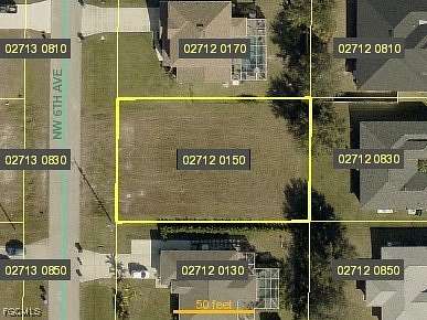 0.23 Acres of Residential Land for Sale in Cape Coral, Florida