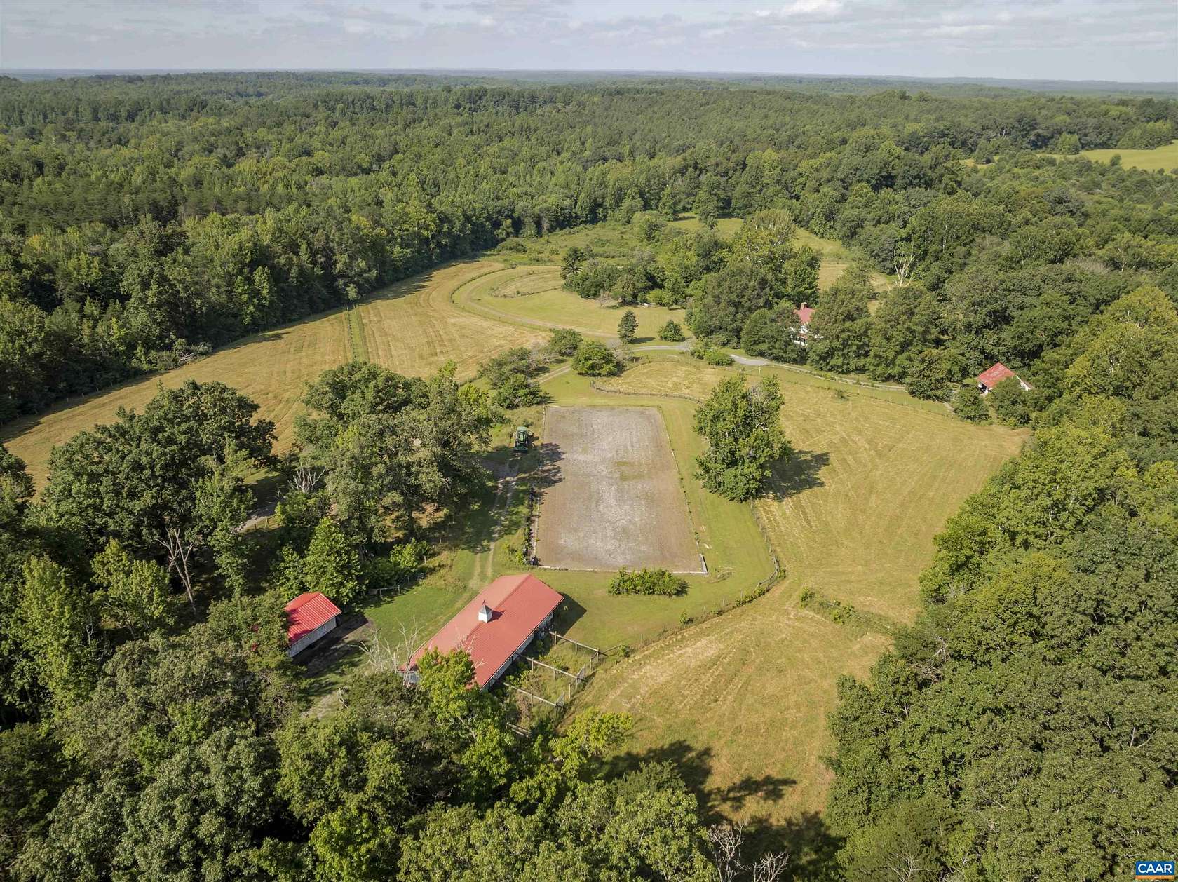 181 Acres of Agricultural Land with Home for Sale in Kents Store, Virginia