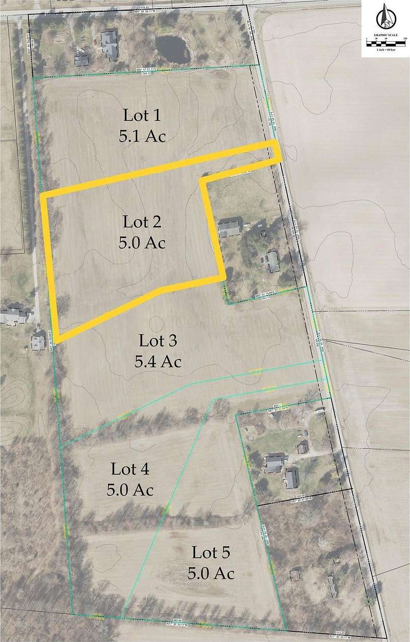 5 Acres of Land for Sale in Ostrander, Ohio