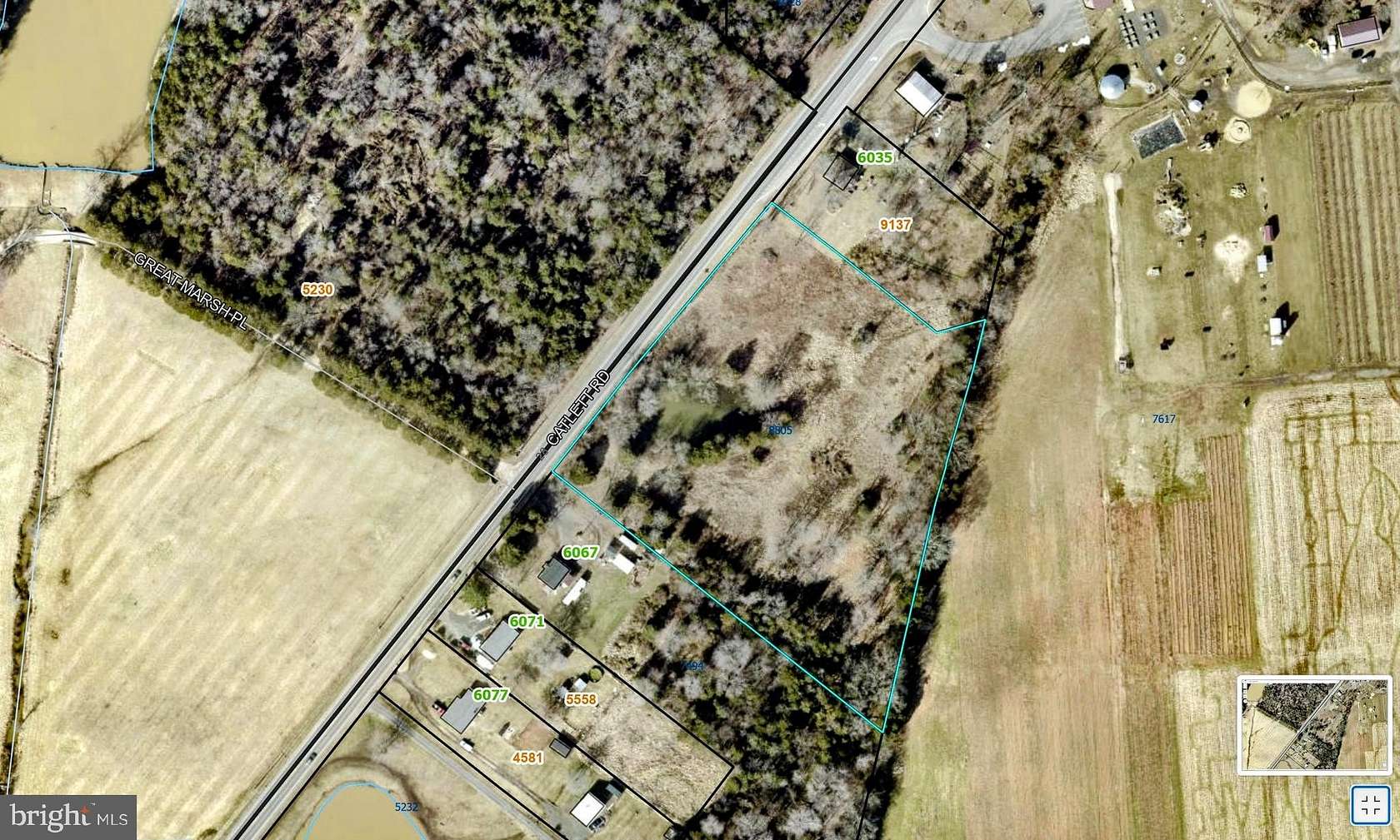 4.58 Acres of Residential Land for Sale in Bealeton, Virginia