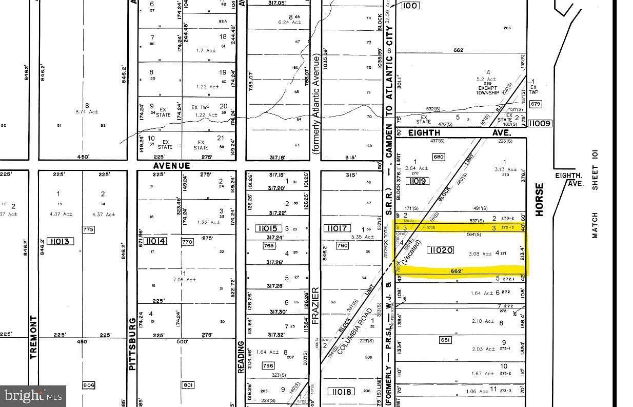 3.23 Acres of Land for Sale in Egg Harbor City, New Jersey