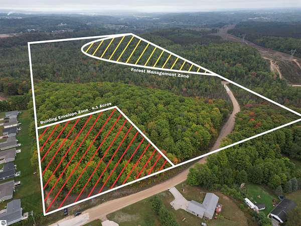 77.2 Acres of Recreational Land for Sale in Traverse City, Michigan