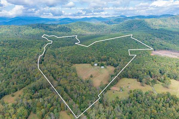 107 Acres of Land with Home for Auction in Schuyler, Virginia