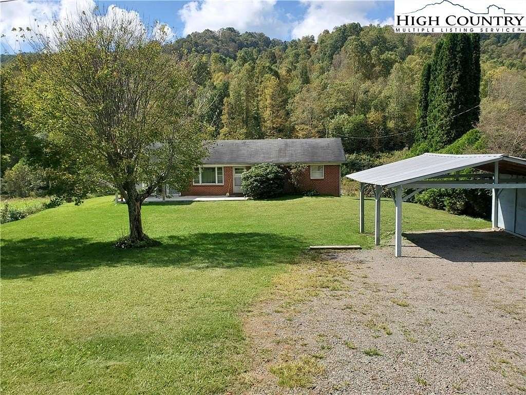 44 Acres of Land with Home for Sale in Creston, North Carolina