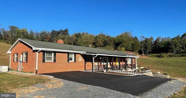 10.3 Acres of Land with Home for Sale in Romney, West Virginia