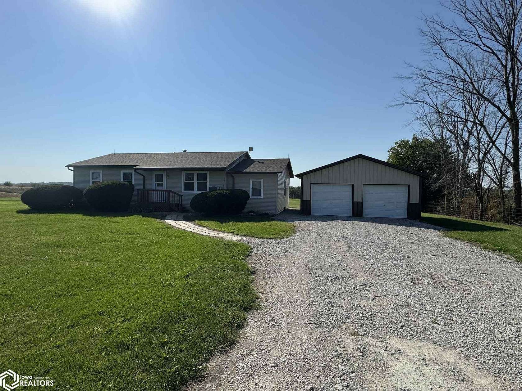 9.8 Acres of Land with Home for Sale in Cincinnati, Iowa