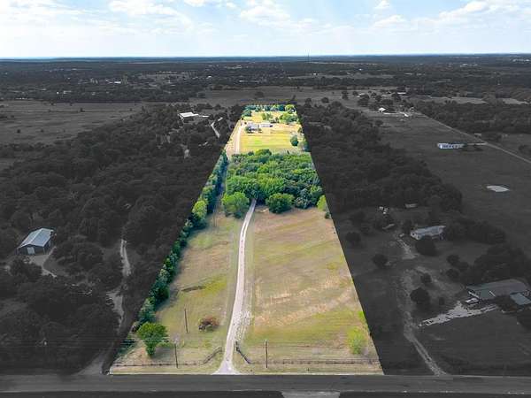 13.1 Acres of Land with Home for Sale in Cleburne, Texas
