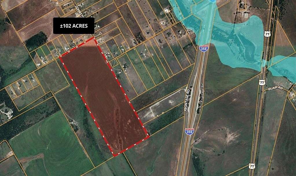102 Acres of Land for Sale in Waxahachie, Texas