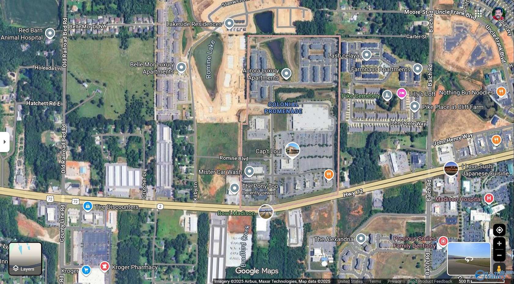 1 Acre of Mixed-Use Land for Sale in Huntsville, Alabama