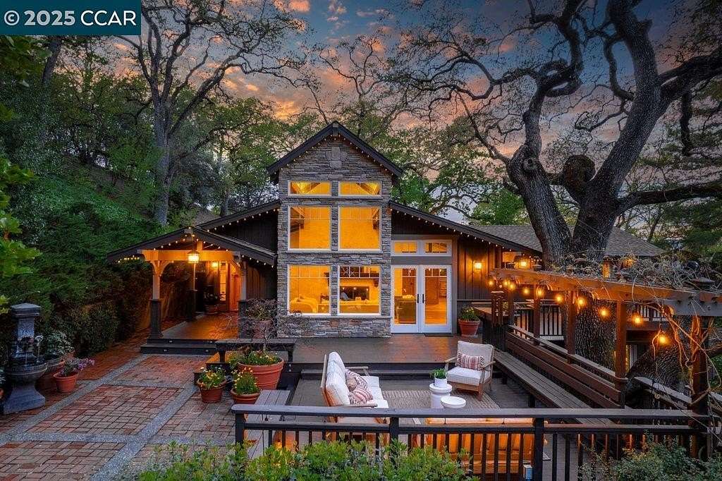 2 Acres of Residential Land with Home for Sale in Alamo, California