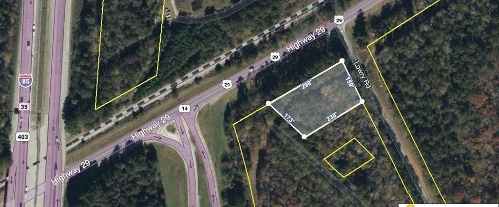 1 Acre of Commercial Land for Sale in Grantville, Georgia