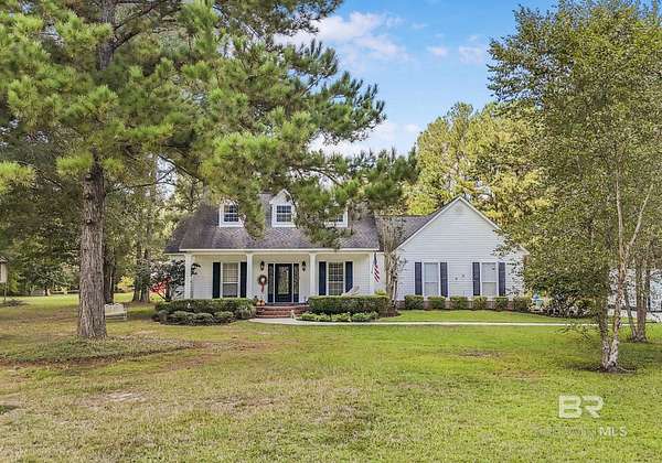 1.6 Acres of Residential Land with Home for Sale in Stockton, Alabama