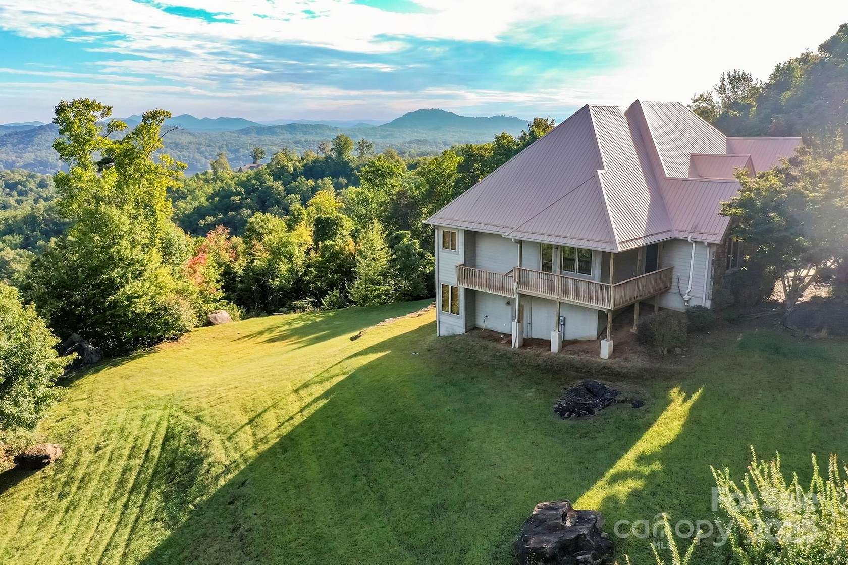 2.1 Acres of Residential Land with Home for Sale in Lake Lure, North Carolina