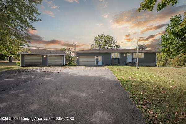 3 Acres of Residential Land with Home for Sale in Burton, Michigan