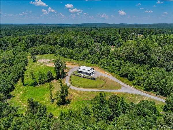 46 Acres of Recreational Land with Home for Sale in Bankston, Alabama