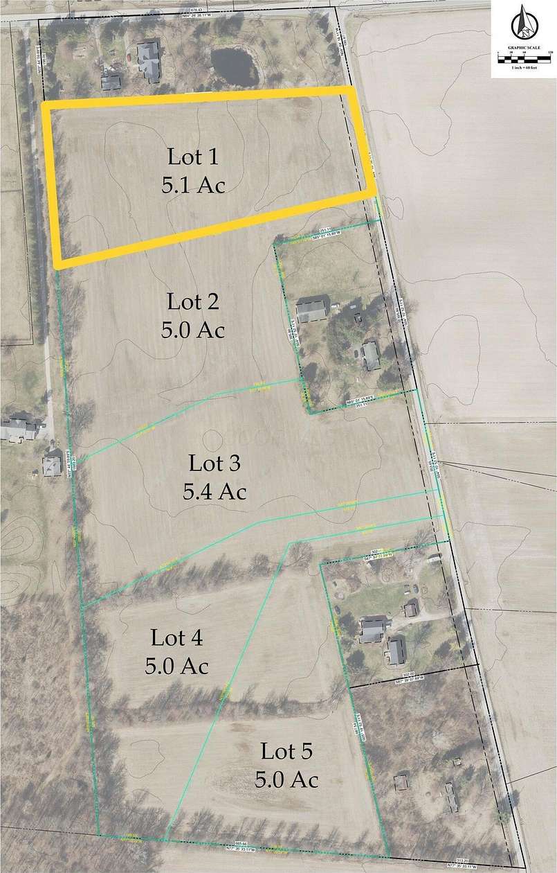 5.1 Acres of Land for Sale in Ostrander, Ohio