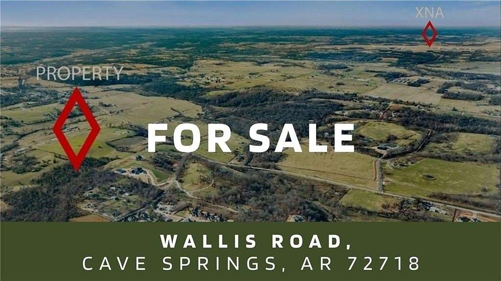 9.89 Acres of Residential Land for Sale in Cave Springs, Arkansas