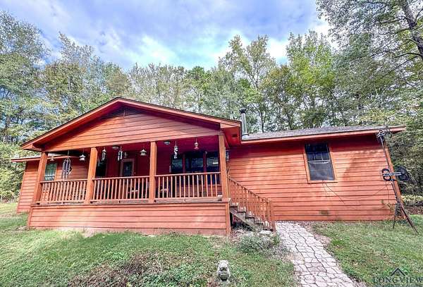 38.4 Acres of Recreational Land with Home for Sale in Marietta, Texas